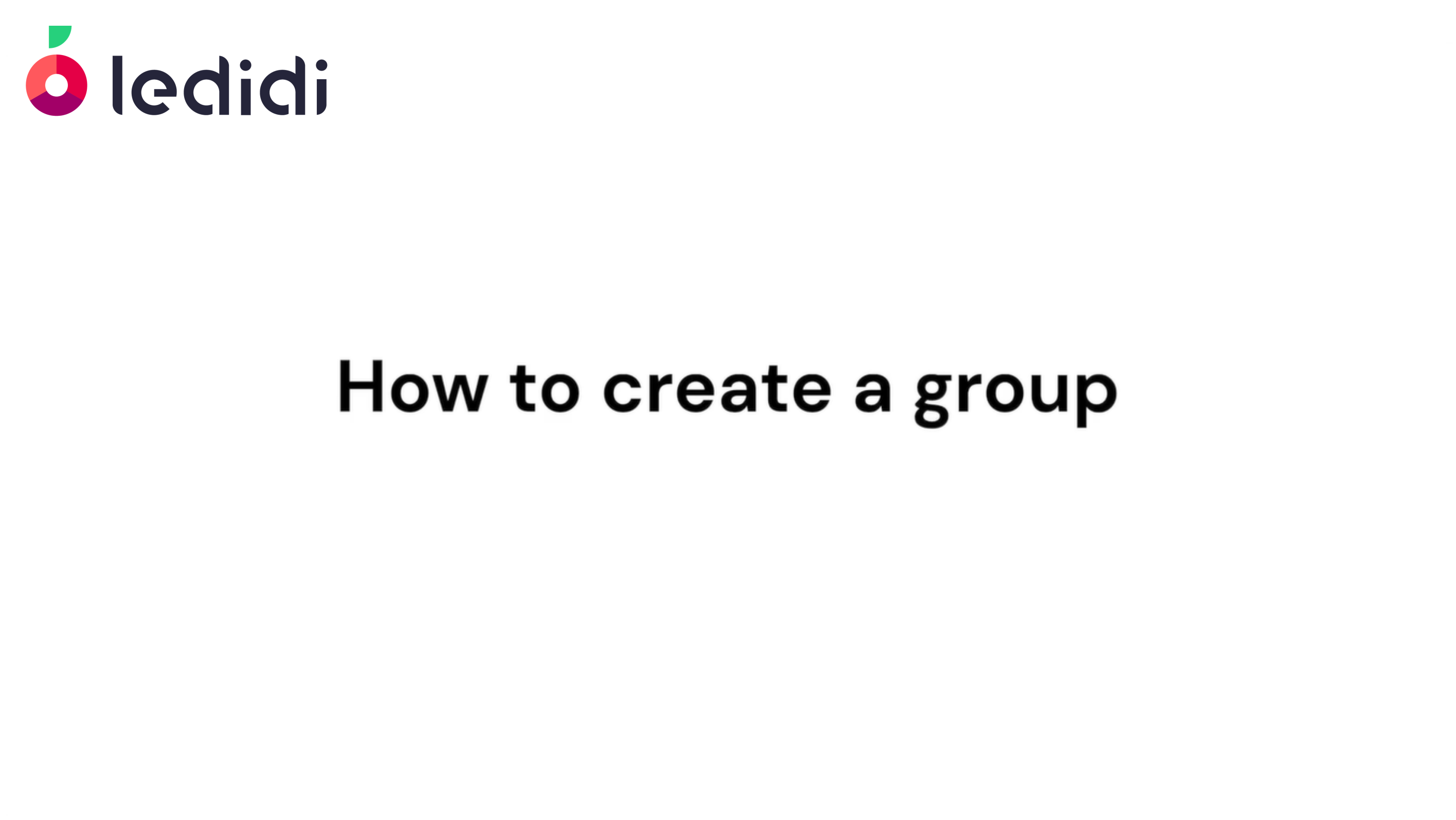 How to create a variable group